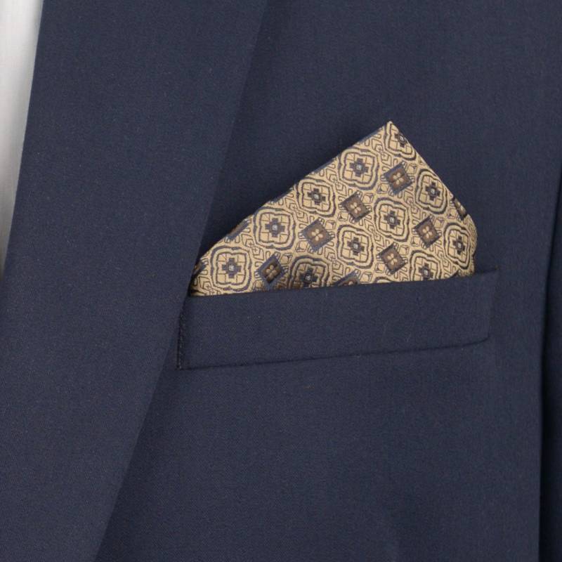 Галстук с платком 0534